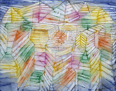 Theatre Mountain Construction Paul Klee